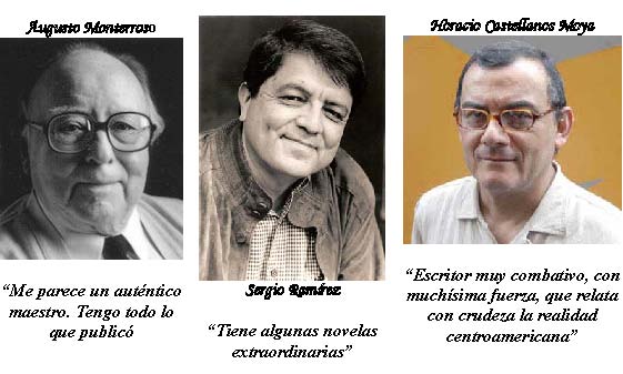 3 autores centroamericanos